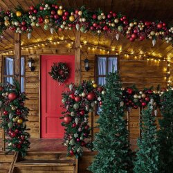 ULD-S1500-150-DBA WARM WHITE IP67 Гирлянда светодиодная, 15м, 150 светодиодов, Теплый белый свет, Провод черный