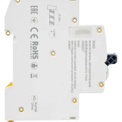 Выключатель автоматический дифференциального тока 2п (1P+N) C 32А 30мА тип AC АВДТ B06S 18мм ARMAT IEK AR-B06S-1N-C32C030