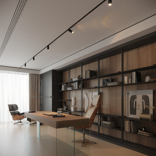 Slim Magnetic R01 Трековый светильник 6W 3000K (черный) 85011/01 - Фото 6