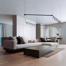 Module System Трековый светильник 24W 3000K (черный) 85178/01 (066180)