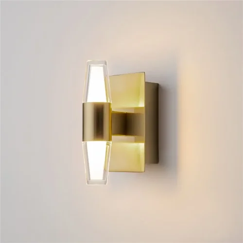 Настенный светильник (бра) Arana 3000К 6Вт (Латунь) - фото 9