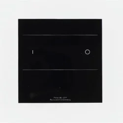 Сенсорная панель T16-1 Black IC17 (220V, DIM, 1 zone, DMX512, RF 2.4GHz)