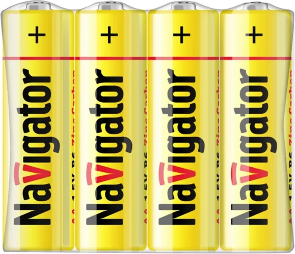 Элемент питания солевой AA/R6 94 759 NBT-NS-R6-SH4 (уп.4шт) Navigator 94759 - фото