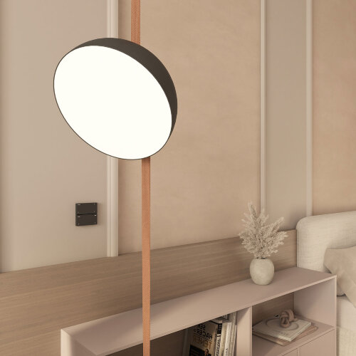 DK7201-DG Накладная настенная панель управления для светильников Air 3000-5000K, серия Control, IP20, CR2032 3V x 2, темно-серый, пластик. Фото 5