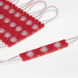 Светодиодный модуль 3 led 6011 MOD88 (1,5W, 12V, red, IP65)