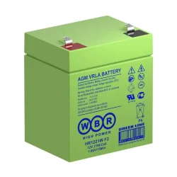 Аккумулятор 12В 5.6А.ч WBR HR1221W F2 WBR
