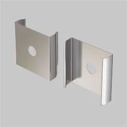 Комплект креплений (для профиля ALM010S) 10шт. (Хром)