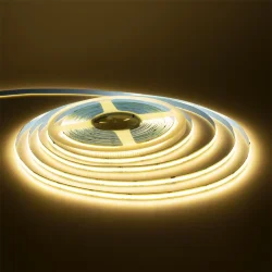 Светодиодная лента COB, 320 chip/m, warm white, 24V, IP20, A240