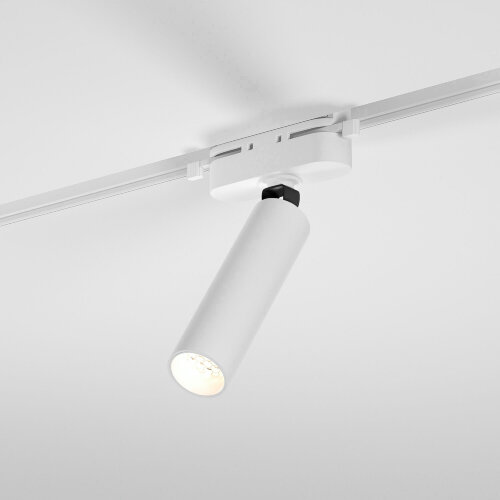 Basic System Трековый светильник 6W 4000K Pika белый - фото 1