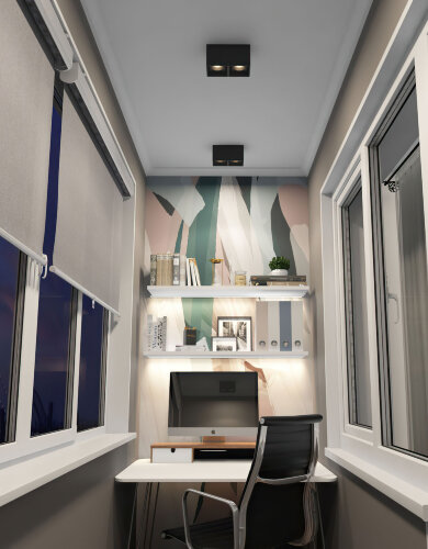 DK3085-BK Светильник накладной IP 20, 10 Вт, GU5.3, LED, черный/черный, пластик. Фото 2