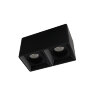 DK3085-BK Светильник накладной IP 20, 10 Вт, GU5.3, LED, черный/черный, пластик.