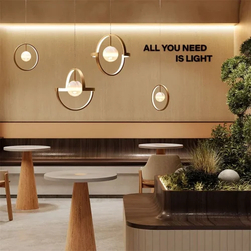 Подвесной светильник Paparazzi 3000K 12Вт (Золото) - фото 8