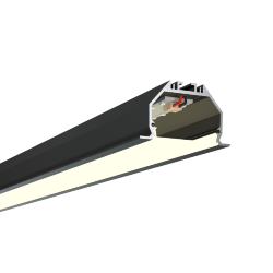 Линейный светильник LINE4932П БЕЗ БП (RAL9005/750mm/LT70 — 4K/23W)