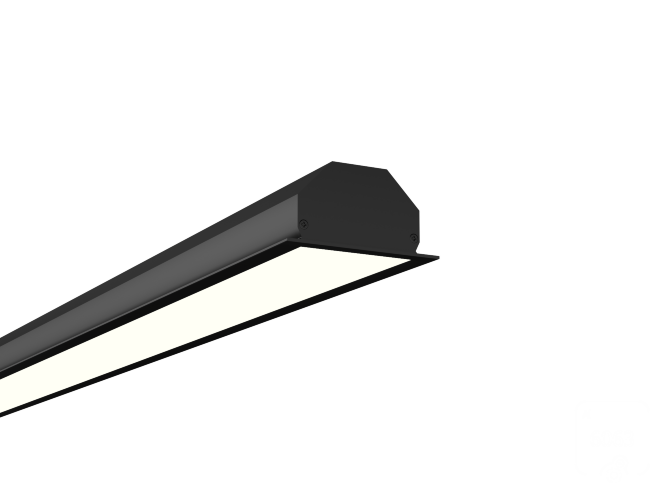 Линейный светильник LINE4932П БЕЗ БП (RAL9005/750mm/LT70 — 4K/23W) - фото 2