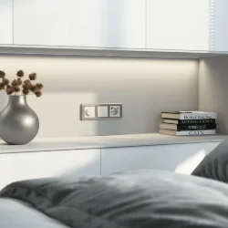 Диммер (перламутровый рифленый) W1142013