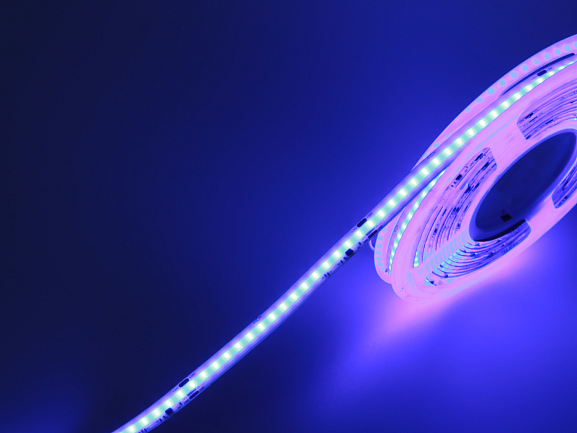 SPI RGB 24В IP20 12Вт/м 480 LED/м COB WS2811 SWG-COB480-24-12-WS2811RGB. Фото 2