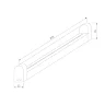 Светильник стационарный светодиодный Led Stick 18 Вт 6500К 90 см 55001/LED - фото 3