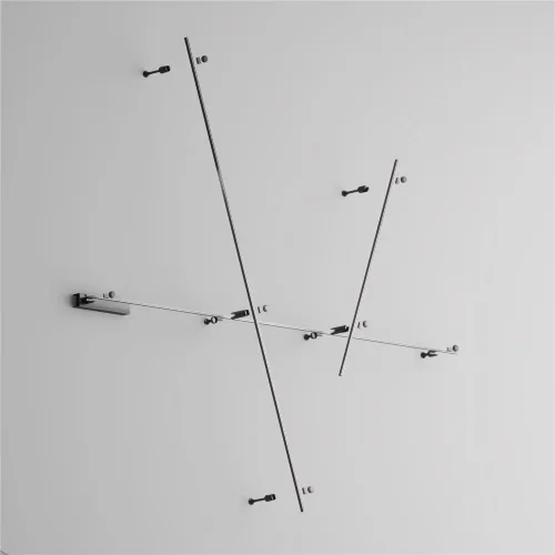 Шинопровод 1м Flarity черный (Черный) - фото 5