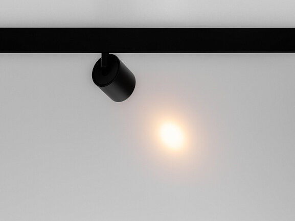 'Светильник для низковольтного трека SY mini 9.2 Вт 48в, SY-mini-521911-8.2-48-BL-NW. Фото 4