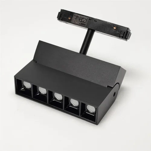 Светодиодный светильник трековый магнитный 35мм JH-ZD05D MX72 (10W, 48V, warm white) - фото I