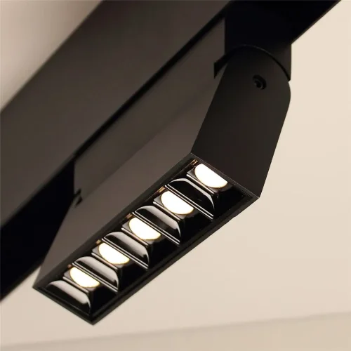 Светодиодный светильник трековый магнитный 35мм JH-ZD05D MX72 (10W, 48V, warm white) - фото II