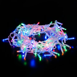 Гирлянда бахрома мульти 3*0,6м IP65 100-101 (060408)