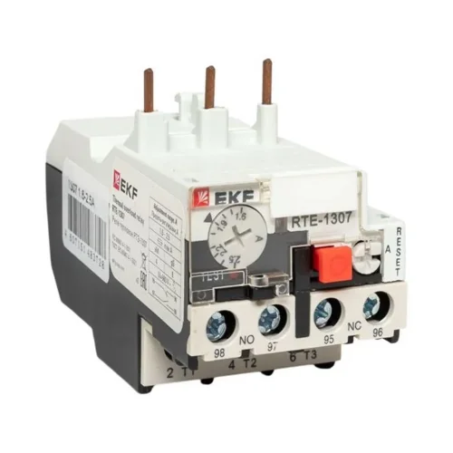 Реле тепл. РТЭ 1307 1.6-2.5А EKF rel-1307-1.6-2.5 - фото