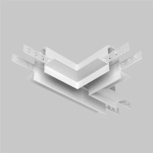 Коннектор Т-образный Exility встраиваемый под ГКЛ 9,5мм, белый (Белый) - фото 2