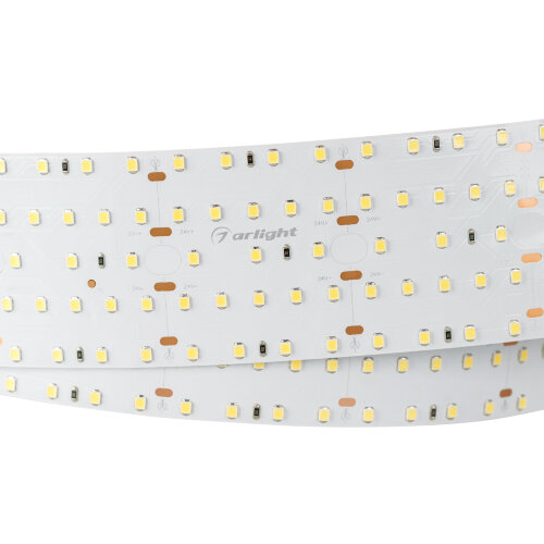 Светодиодная лента S2-2500 24V White 6000K 59mm (2835, 420 LED/m, LUX) (Arlight, 30 Вт/м, IP20) - фото 3