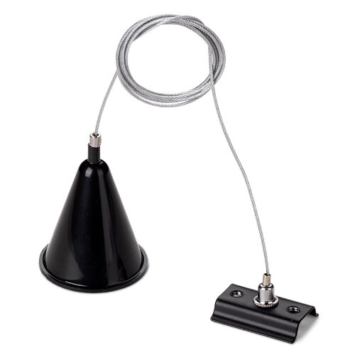 Подвес для шинопровода WOLTA WTL-MK3/01B 1.5м Чёрный - фото 1.