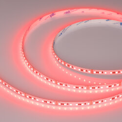 Светодиодная лента RT-А120-8mm 24V RGB (12 W/m, IP20, 2835, 5m) (Arlight, 5 лет) 042905