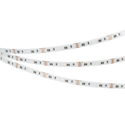 Светодиодная лента RT-А120-8mm 24V RGB (12 W/m, IP20, 2835, 5m) (Arlight, 5 лет) 042905