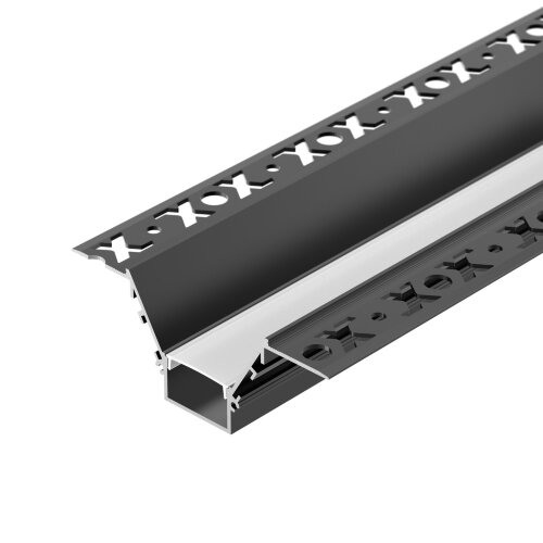 Профиль COMFORT21-V-FANTOM-2000 BLACK (Arlight, Алюминий) - фото 1