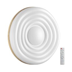 Настенно-потолочный светильник «Sonex» 7674/DL, серия: FASS WOOD (накладной) - Беспроводной пульт ДУ