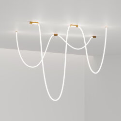 Накладные крепления для круглого гибкого неона Full light латунь FL 28161 (070764)