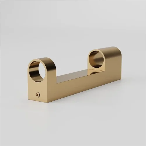 Накладные крепления для круглого гибкого неона Full light латунь FL 28161 - фото 2