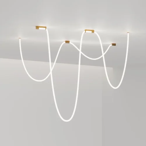 Накладные крепления для круглого гибкого неона Full light латунь FL 28161 - фото 5