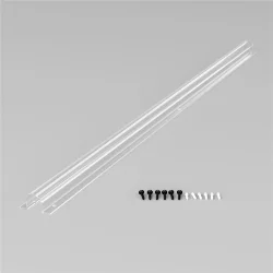 Профиль для горизонтального накладного монтажа Nemo D25 1м (Прозрачный)