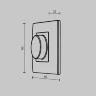 Роторная панель управления TRIAC 230В 360Вт (Белый) 731003 - фото 4
