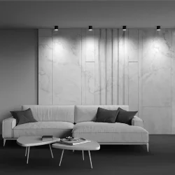 Потолочный светильник Polar GX53 1x12Вт (Черный)