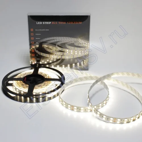 Светодиодная лента Class Premium, 5050, 120 led/m, Day White, 24V, IP33, А11 - фото.