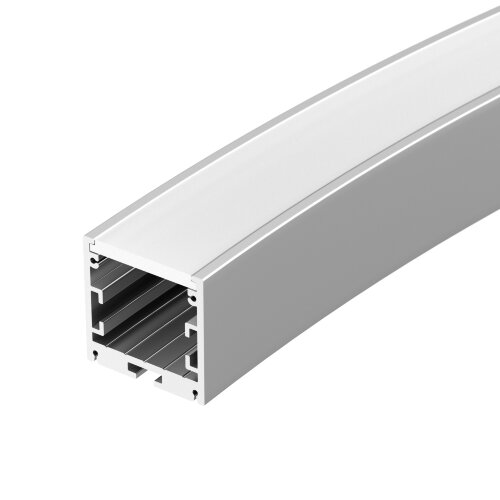 Профиль SL-ARC-3535-D1500-A90 SILVER (1180мм, дуга 1 из 4) (Arlight, Алюминий) 025477 - фото