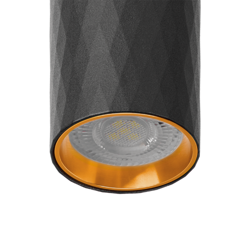 Светильник WOLTA WSL-MR11/P17BG под лампу MR11 с цоколем GU10 Черный / золотой PICCOLE - фото 4.