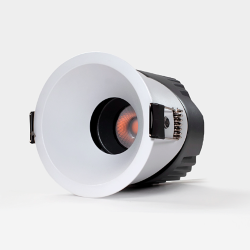 Светильник встраиваемый 12Вт 55° IP65 белый 3000К поворотный RC-D84-12-WH-WW65 038549