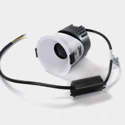 Светильник встраиваемый 12Вт 55° IP65 белый 3000К поворотный RC-D84-12-WH-WW65 038549