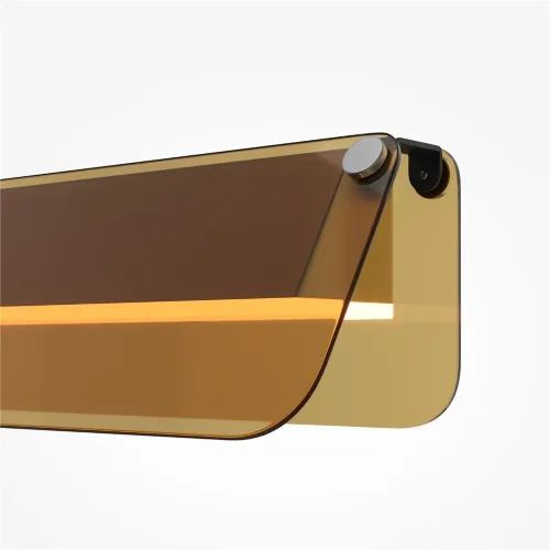 Настенный светильник (бра) Flat 3000К 6Вт (Черный) - фото 3