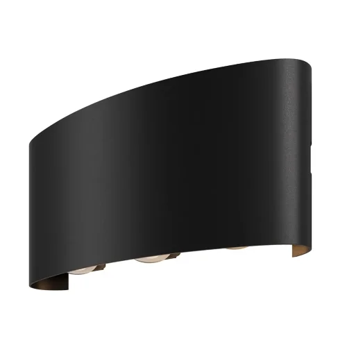 Архитектурная подсветка Страто / Strato 3000К 6Вт IP 54 (Черный) O417WL-L6B3K - фото 2