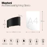 Архитектурная подсветка Страто / Strato 3000К 6Вт IP 54 (Черный) O417WL-L6B3K - фото 11