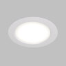DK3049-WH Встраиваемый светильник, IP 20, 7Вт, LED, белый, пластик.