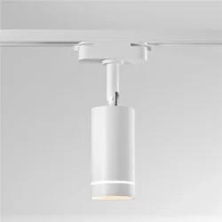 Трековый светодиодный светильник для однофазного шинопровода Glory белый 7W 4200K (1 шт.) LTB39 (044000)